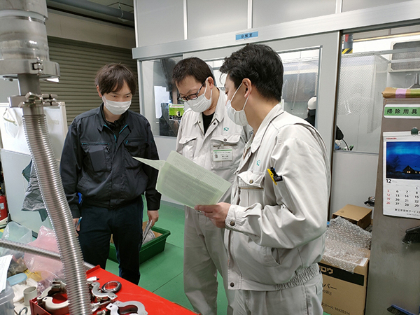 打ち合わせは大事な時間。