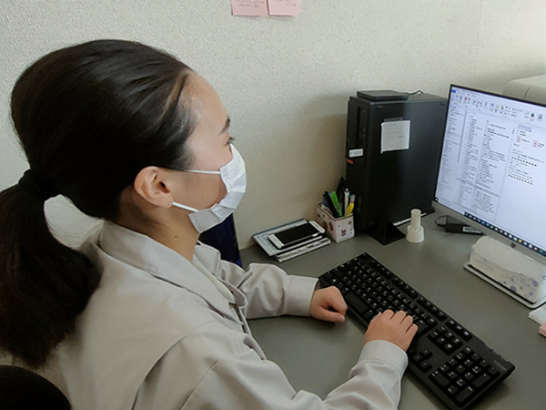 作業確認も大事な仕事！